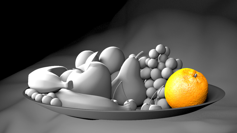 Fruit Bowl Render