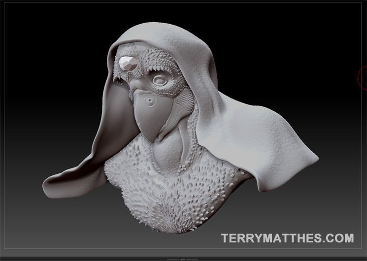 Zbrush – Crow Man