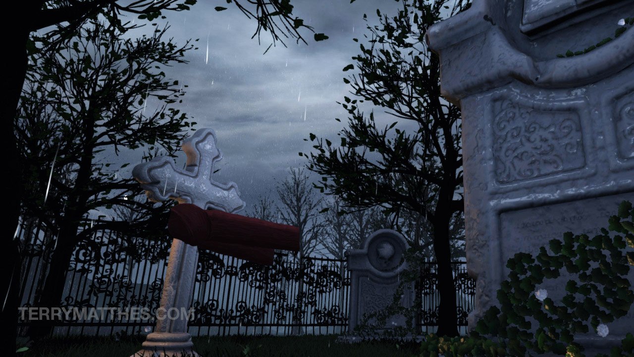 Graveyard Scene WIP 1